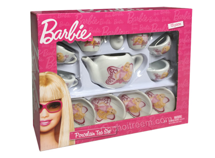 6. Bo am tra Barbie cong chua 13 mon CH9713 BB 1 - Đồ chơi nấu ăn nhật bản cho bé tại TPHCM