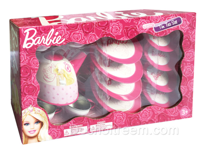 8. Bo am tra Barbie xinh xan 15 mon CH41007 BB - Đồ chơi nấu ăn nhật bản cho bé tại TPHCM