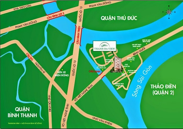 Thanh Da View.jpg2  - Thanh Đa View không gian sống xanh tại thành phố Hồ Chí Minh