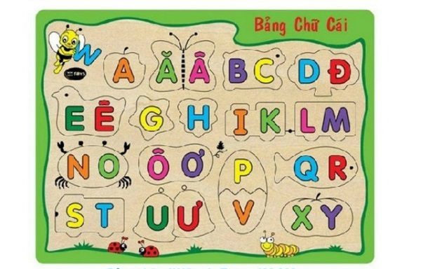 Bảng chữ cái nhiều màu sắc sẽ giúp bé có nhiều hứng thú học môn Tiếng Việt khi vào lớp 1
