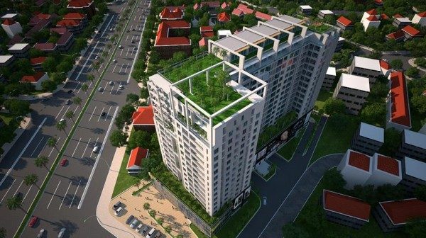 phoi canh Sunny Plaza 600x336 - Dự án khu căn hộ Sunny Plaza – Quận Gò Vấp