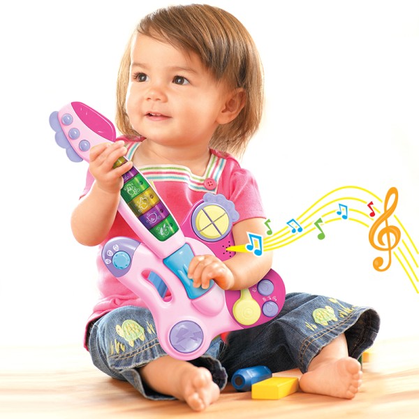 Đồ chơi âm nhạc giúp bé tăng khả năng ghi nhớ