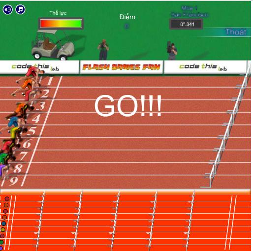 Game chạy đua vượt rào
