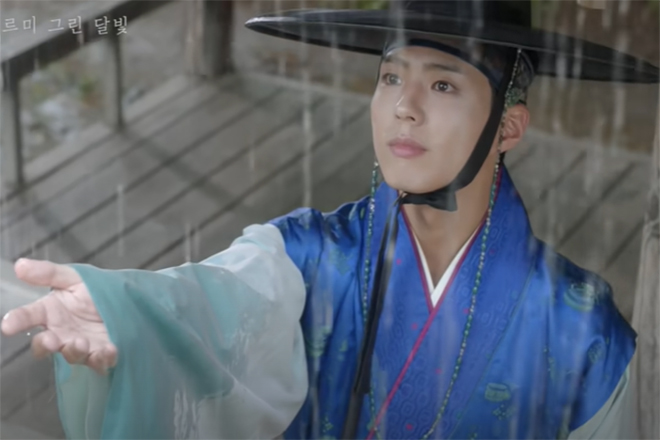 Park Bo-gum trong phim Mây họa ánh trăng