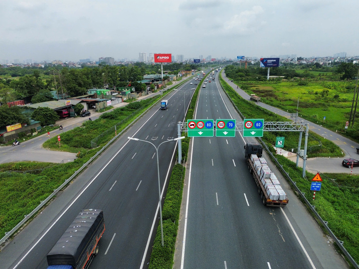 Nghiên cứu thí điểm làn vượt xe ở cao tốc Hà Nội – Hải Phòng, Cầu Giẽ – Cao Bồ